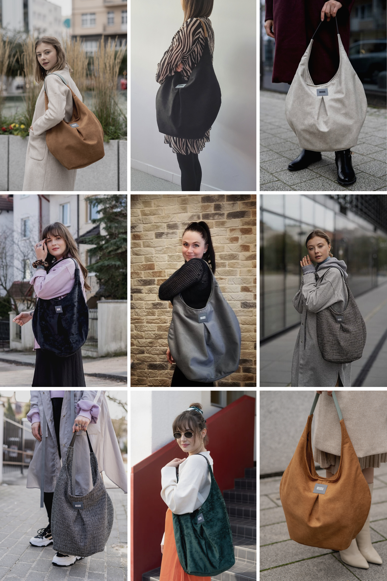 Beige Gray Minimalist Aesthetic Moodboard Fashion Photo Collage Portrait (3)